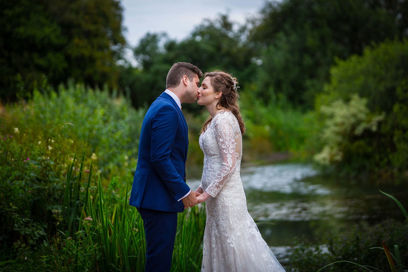 A couple on their wedding day in the blog post '16 Wedding Planning Myths busted'